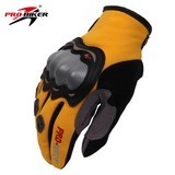 Full Finger Gloves Sports Gear Wearable Breathable Shockproof Cycling Motocross Glove 4 Color